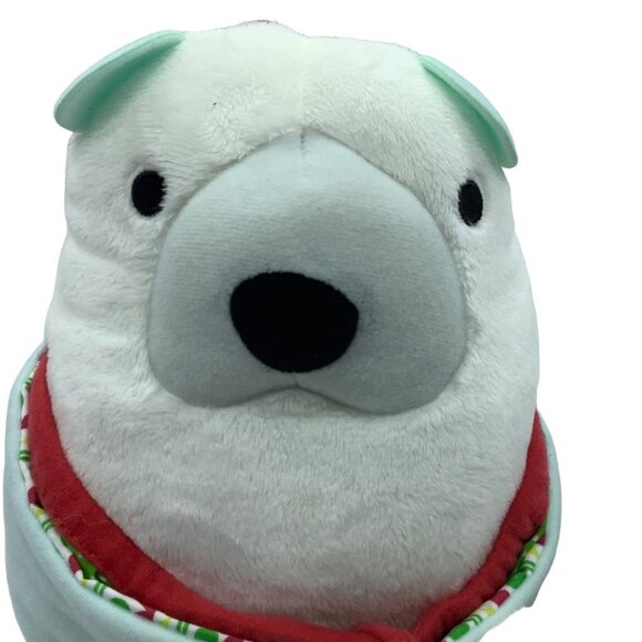 Skip Hop Hug & Hide Polar Bear Peek-A-Boo Baby Soft Plush Rattle Stuffed Animal - Picture 2 of 13